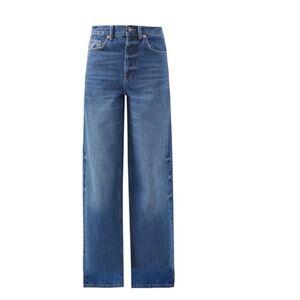 RAEY 90s Organic Cotton High-waisted Wide-leg Jeans